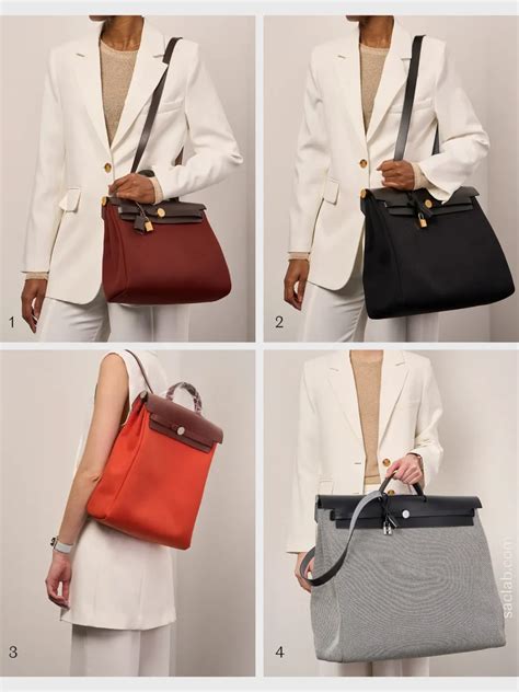 hermes herbag 2019 size|hermes herbag original price.